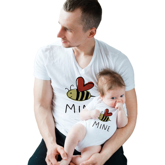 Twin with your Kid- Make Bee Mine T-Shirts & Onesie