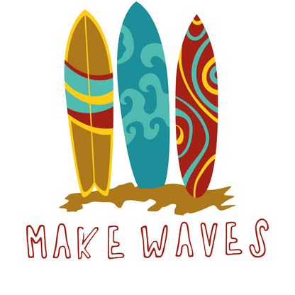 Kids Short sleeve T-Shirt - Make Wave