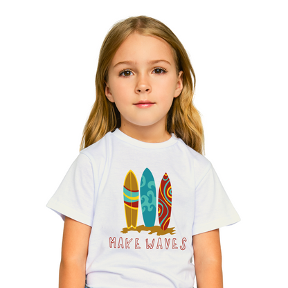 Kids Short sleeve T-Shirt - Make Wave