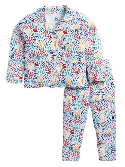 Comfortable Cotton Night Suite for Boys and Girls