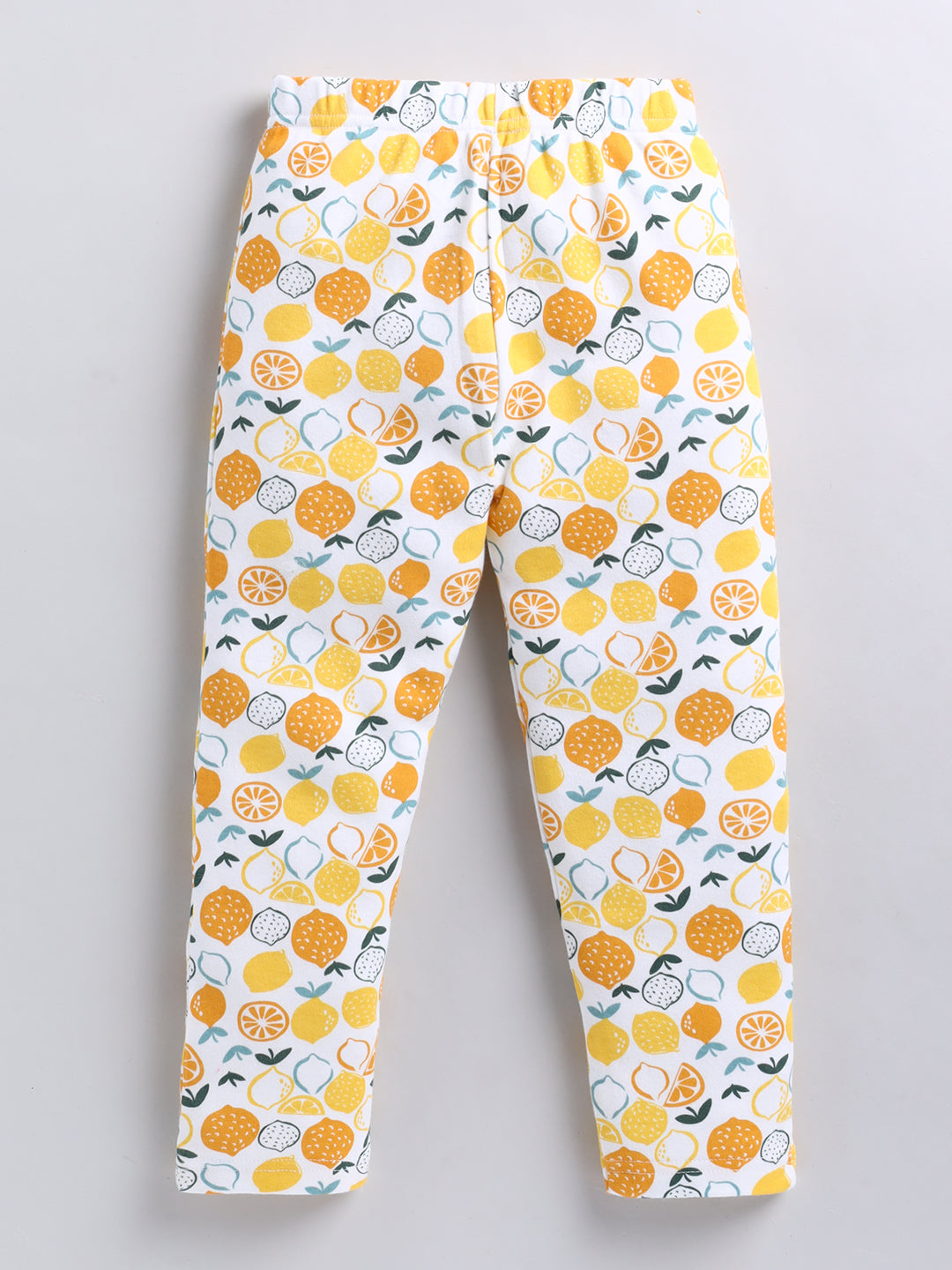 Cute Lemon Printed T-shirt and Pajama set - For Girls and Boys