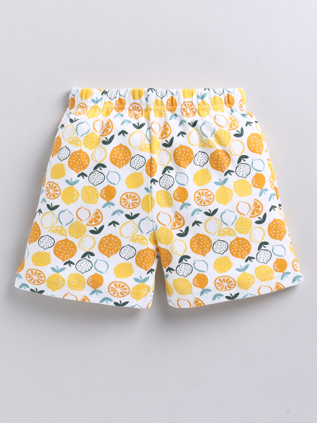 Lemon Printed T-shirts and Short Set for Boys and Girls