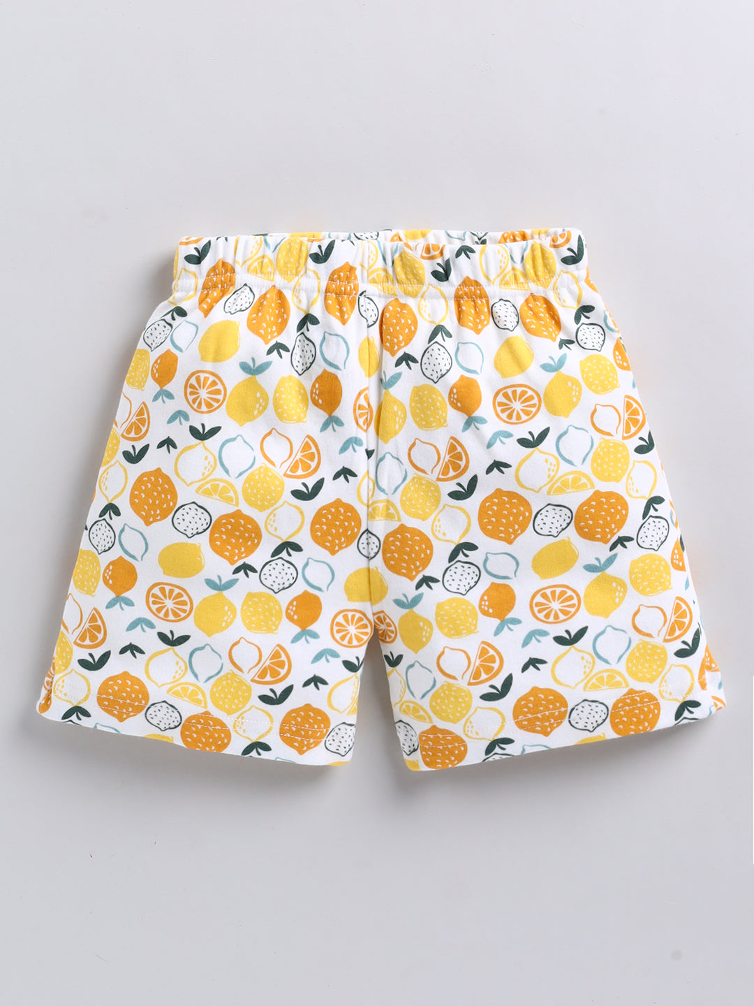 Lemon Printed T-shirts and Short Set for Boys and Girls