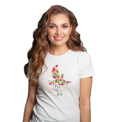 Twin with your Kid- Fly Like a girl matching T-shirts