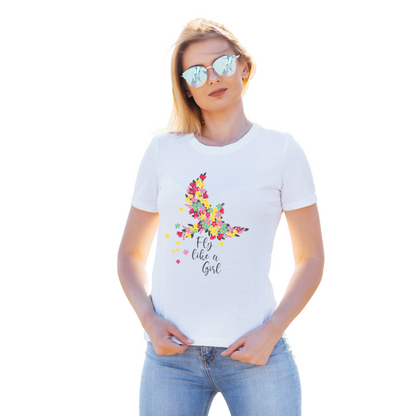 Twin with your Kid - Fly Like A Girl - Women's t-shirt