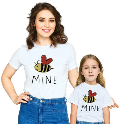 Twin with your Kid- Bee Mine matching T-shirts