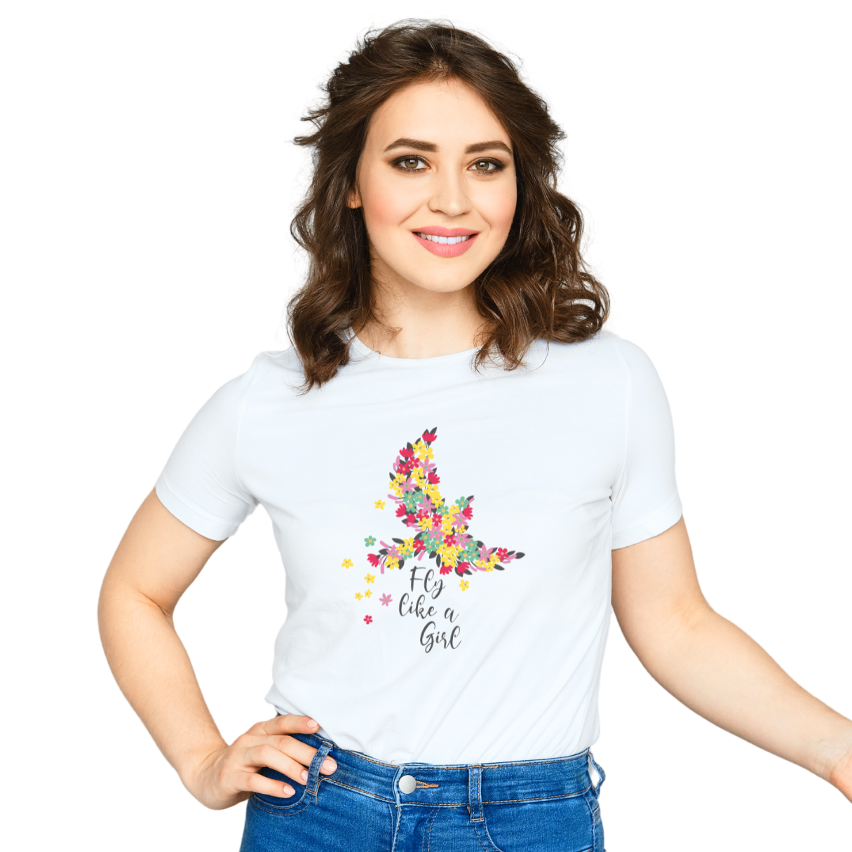 Twin with your Kid - Fly Like A Girl - Women's t-shirt