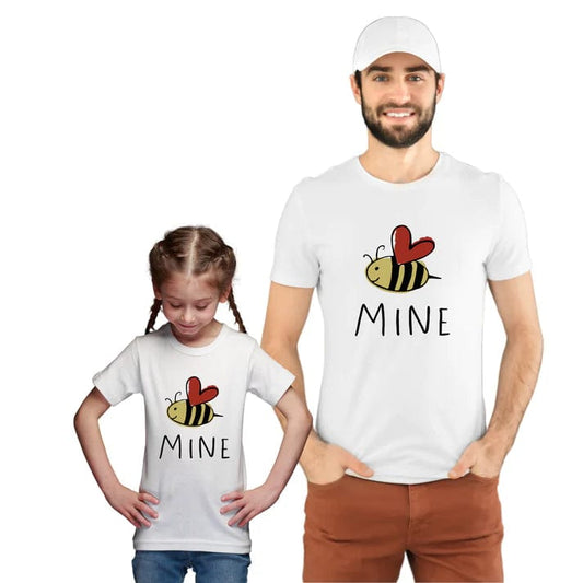 Twin with your Kid- Bee Mine matching T-shirts