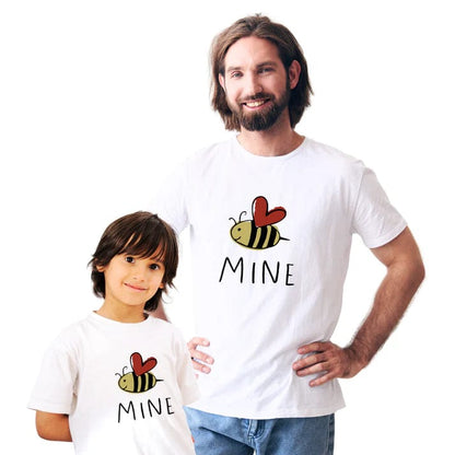 Twin with your Kid- Bee Mine matching T-shirts