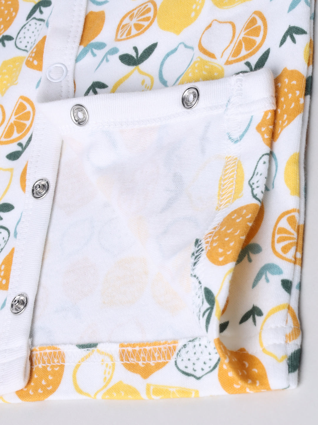 Half Sleeve Pure Cotton Lemon Print Jabla & Shorts