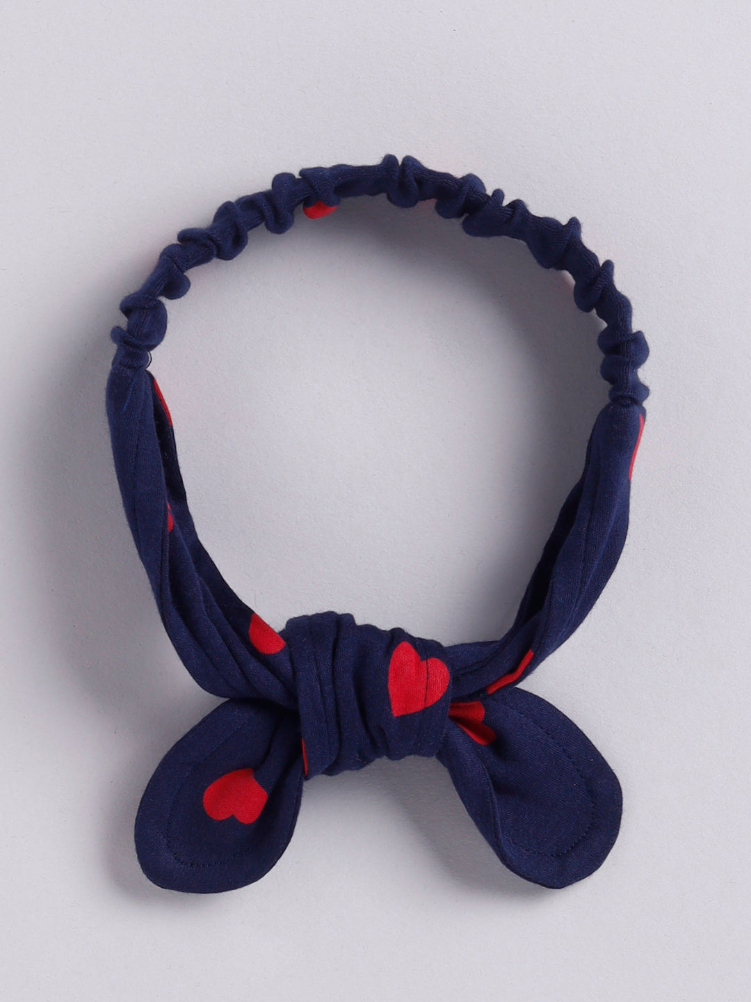 Red Heart Print Stylish Head Band for 1- 5 Years Old